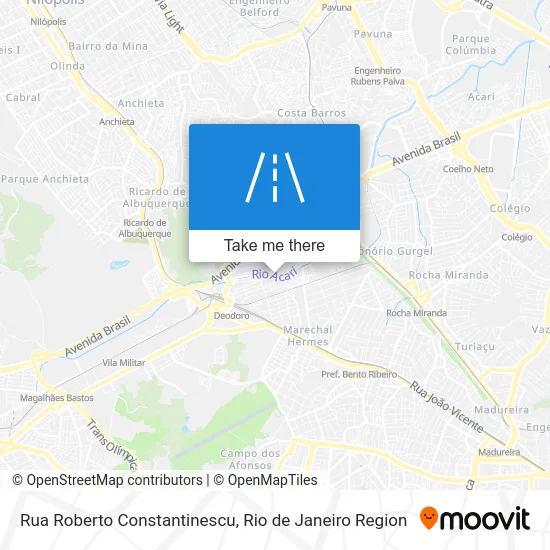 Rua Roberto Constantinescu map