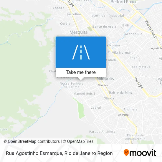 Rua Agostinho Esmarque map