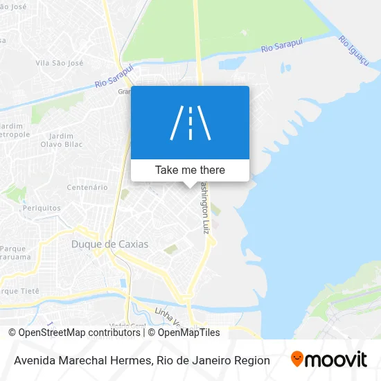 Avenida Marechal Hermes map