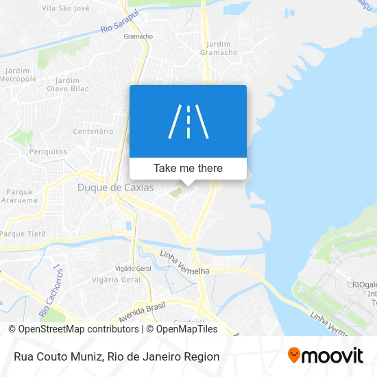 Rua Couto Muniz map