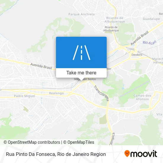 Rua Pinto Da Fonseca map