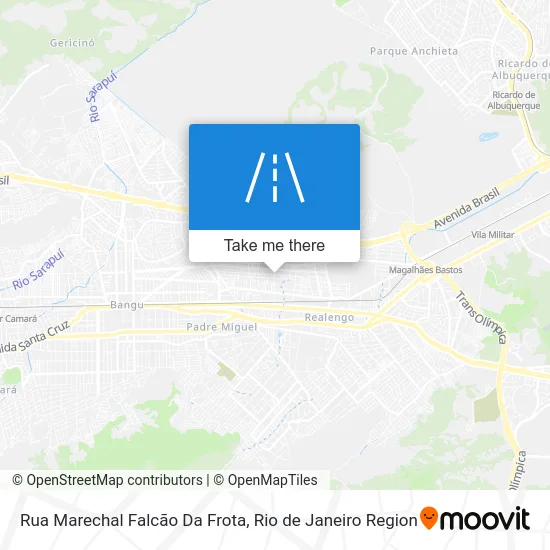 Rua Marechal Falcão Da Frota map