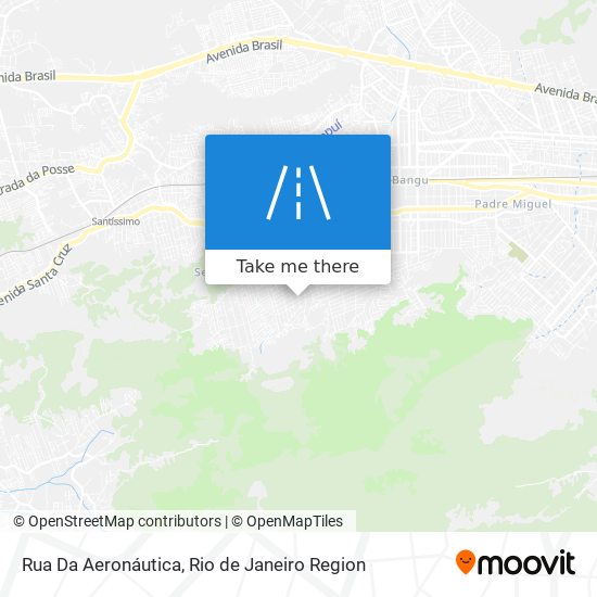 Rua Da Aeronáutica map