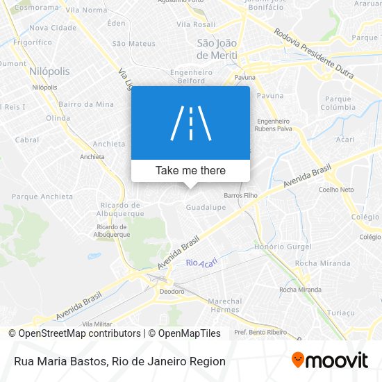 Rua Maria Bastos map