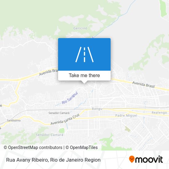 Rua Avany Ribeiro map