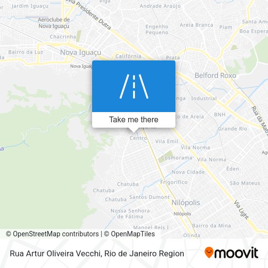 Rua Artur Oliveira Vecchi map