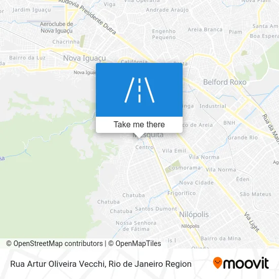 Rua Artur Oliveira Vecchi map