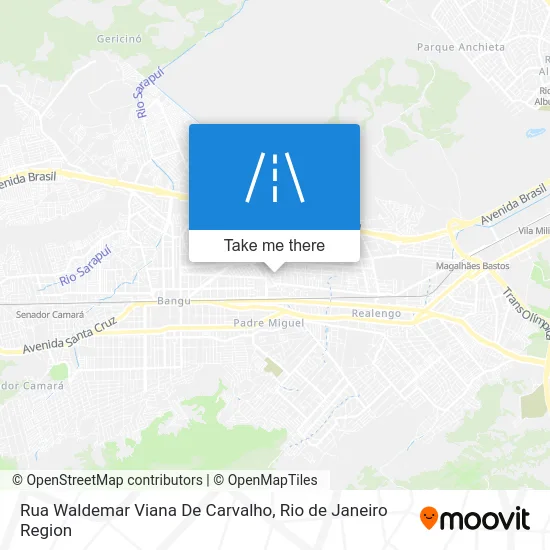 Rua Waldemar Viana De Carvalho map