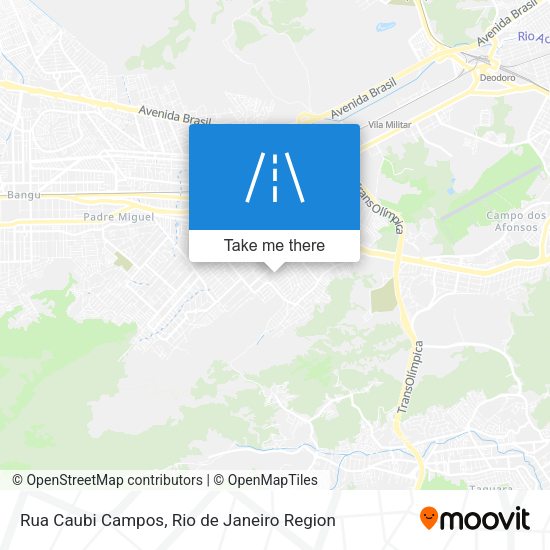 Rua Caubi Campos map