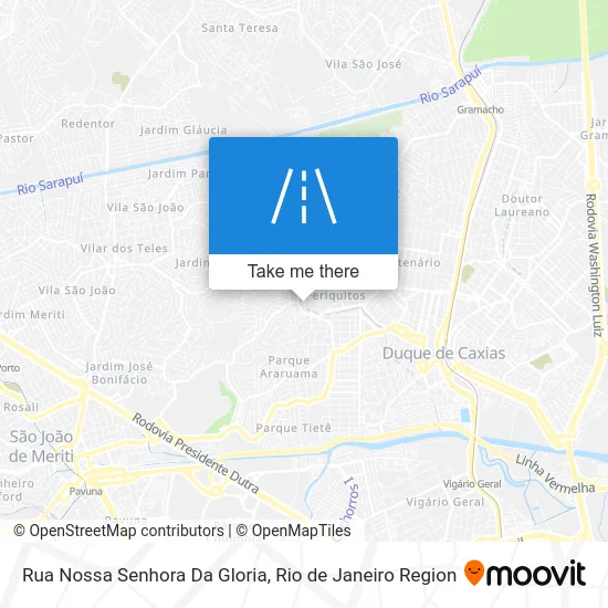 Rua Nossa Senhora Da Gloria map