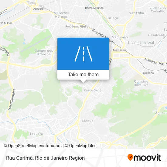 Rua Carimã map