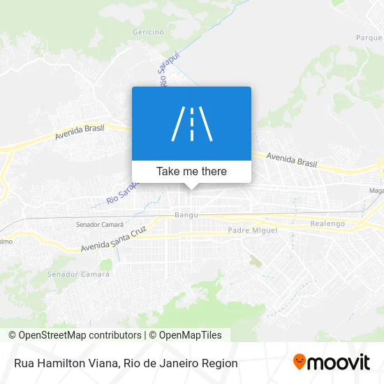 Rua Hamilton Viana map