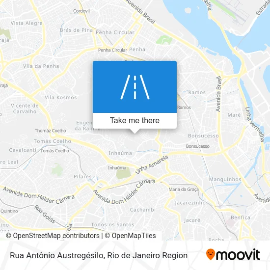 Rua Antônio Austregésilo map
