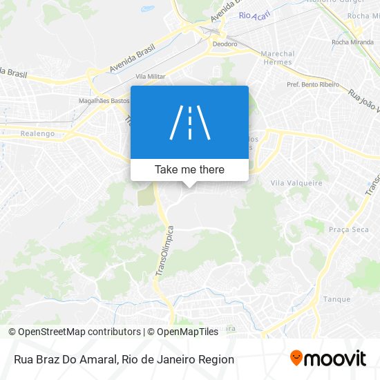 Rua Braz Do Amaral map