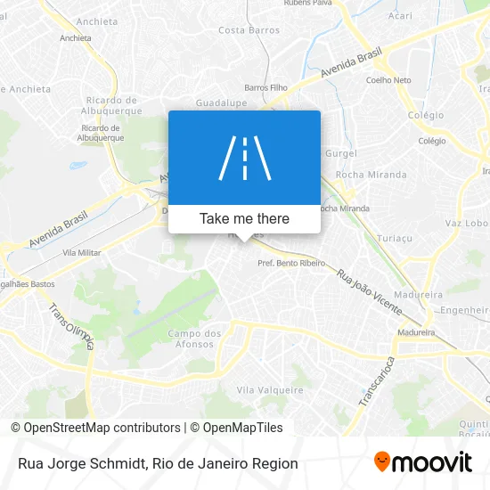 Rua Jorge Schmidt map