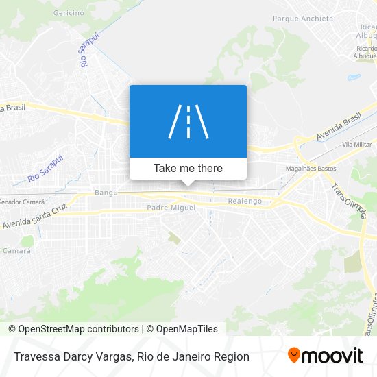 Travessa Darcy Vargas map