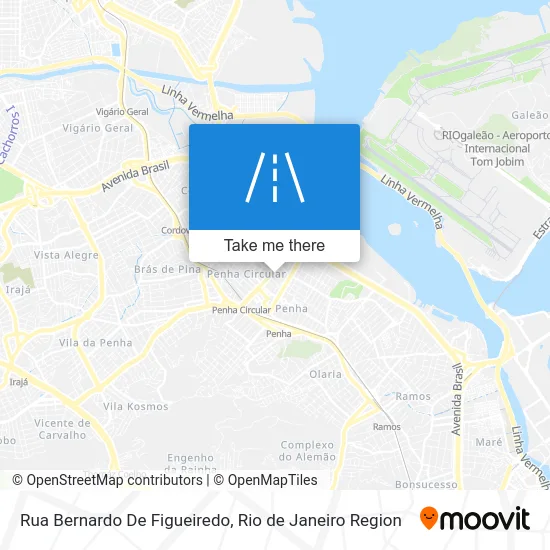 Rua Bernardo De Figueiredo map