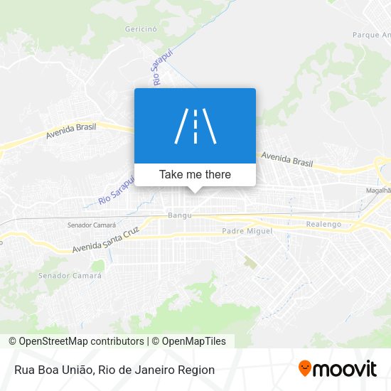 Rua Boa União map