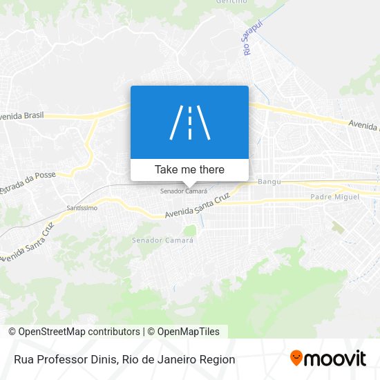 Rua Professor Dinis map