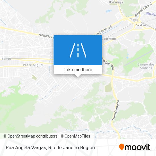Rua Angela Vargas map