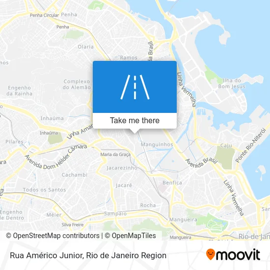 Rua Américo Junior map