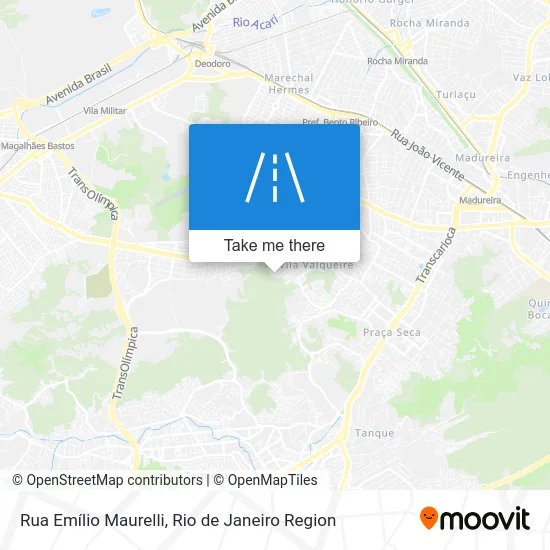 Rua Emílio Maurelli map