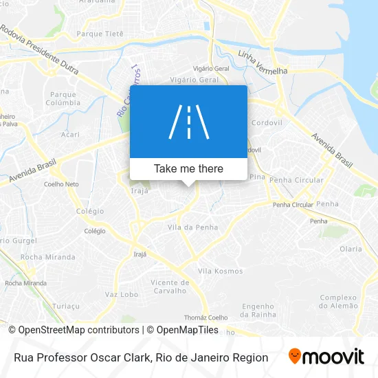 Rua Professor Oscar Clark map