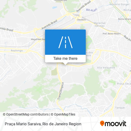 Mapa Praça Mario Saraiva