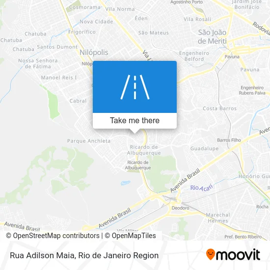 Rua Adilson Maia map