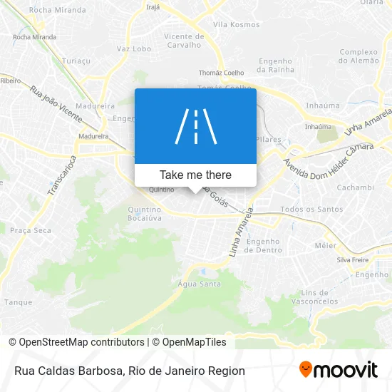 Rua Caldas Barbosa map