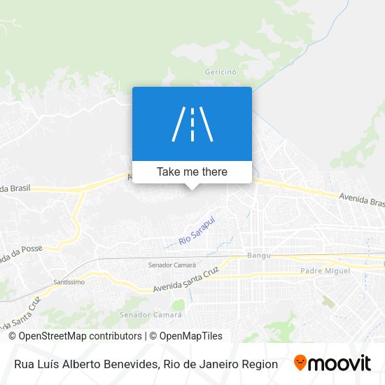 Rua Luís Alberto Benevides map