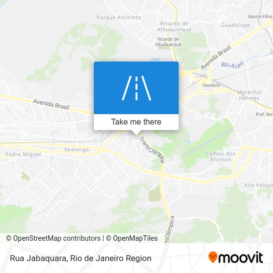 Rua Jabaquara map