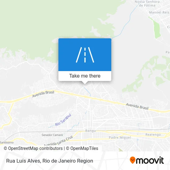 Rua Luís Alves map