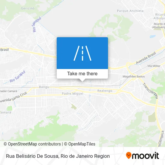Rua Belisário De Sousa map
