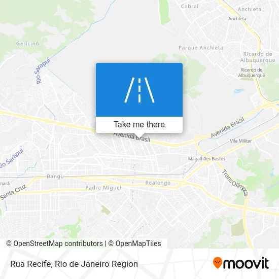 Rua Recife map