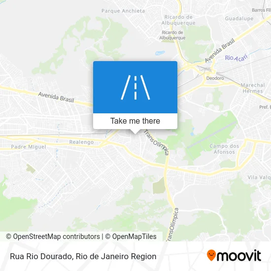 Rua Rio Dourado map