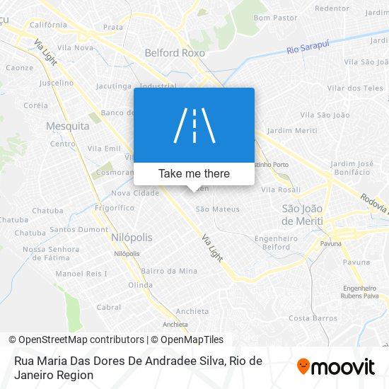 Rua Maria Das Dores De Andradee Silva map