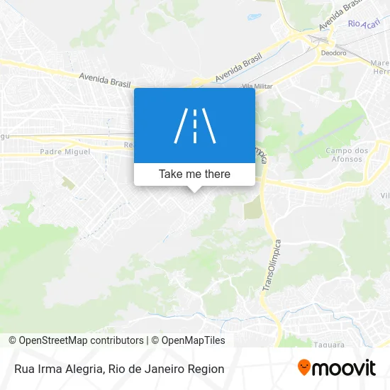 Rua Irma Alegria map