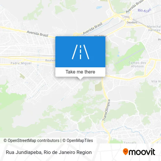 Rua Jundiapeba map