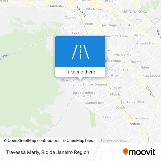 Travessa Marly map