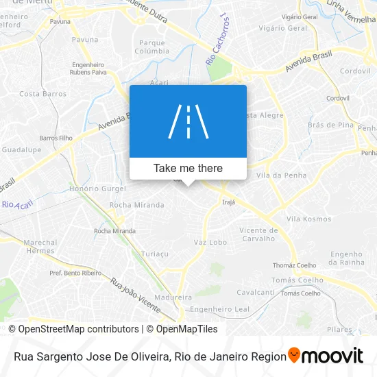 Rua Sargento Jose De Oliveira map