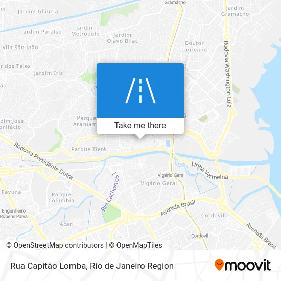 Rua Capitão Lomba map