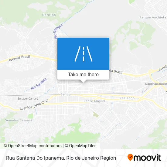 Rua Santana Do Ipanema map