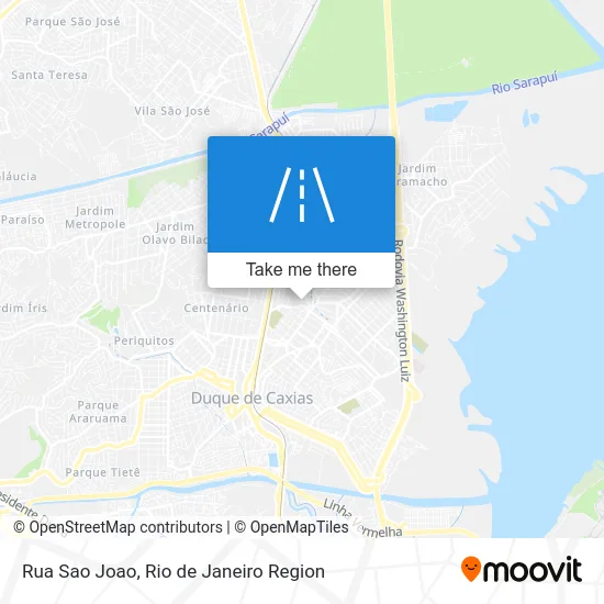 Rua Sao Joao map