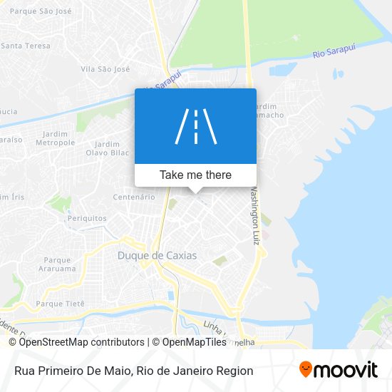 Rua Primeiro De Maio map