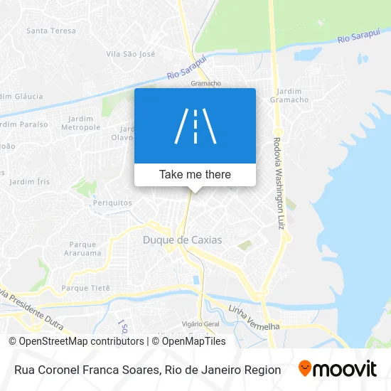 Rua Coronel Franca Soares map