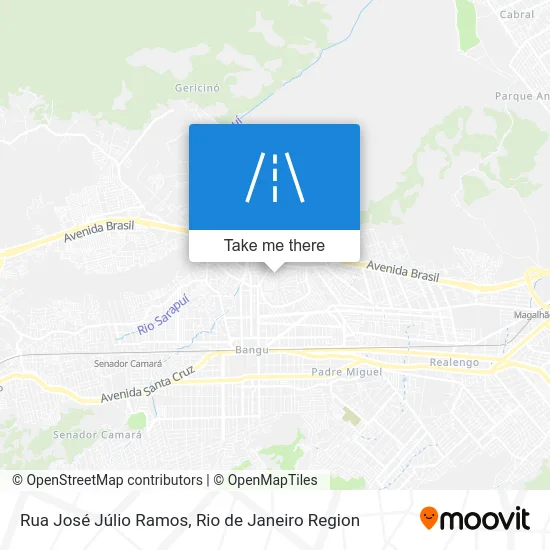 Rua José Júlio Ramos map