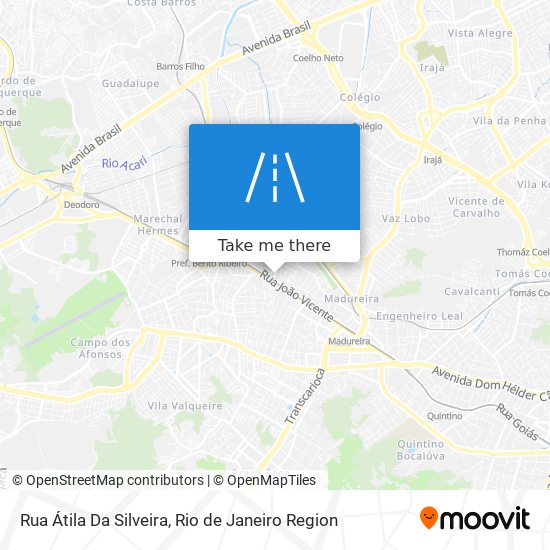 Rua Átila Da Silveira map