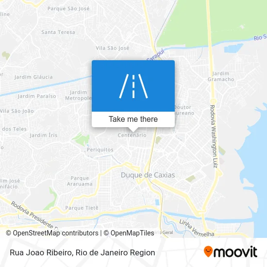 Rua Joao Ribeiro map