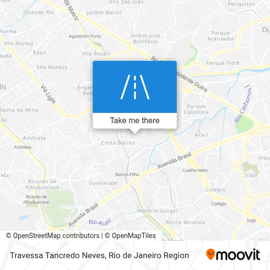 Travessa Tancredo Neves map